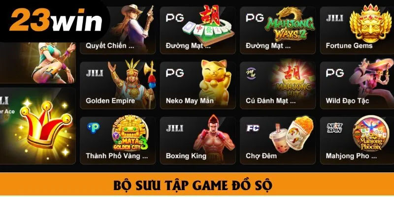 Bộ sưu tập game đồ sộ
