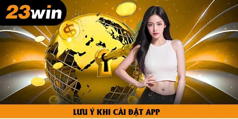 Lưu ý khi cài đặt app