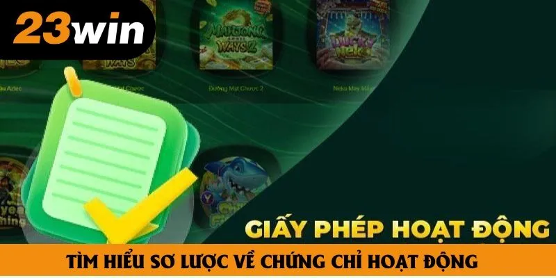 Tìm hiểu sơ lược về chứng chỉ hoạt động Tìm hiểu sơ lược về chứng chỉ hoạt động